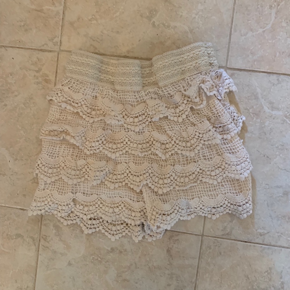 Lace shorts